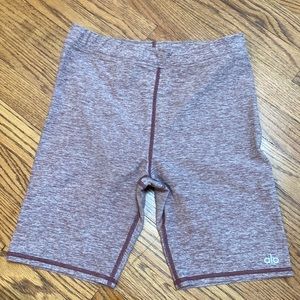 Alosoft flow biker shorts women’s small